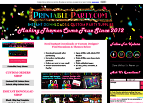 Printable-party.com thumbnail