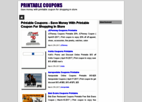 Printablecouponspictures.com thumbnail