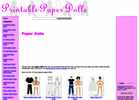 Printablepaperdolls.net thumbnail