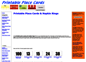 Printableplacecards.net thumbnail