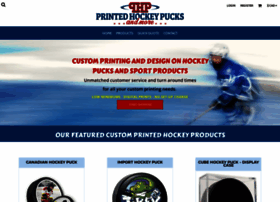 Printedhockeypucks.com thumbnail