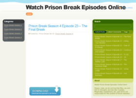 Prisonbreakseries.com thumbnail