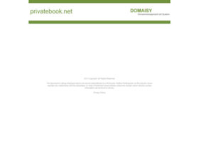 Privatebook.net thumbnail