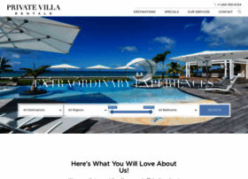 Privatevillarentals.com thumbnail