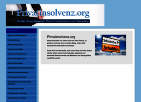 Privatinsolvenz.org thumbnail