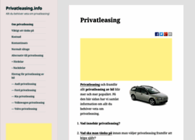 Privatleasing.info thumbnail