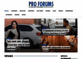Pro-forums.fr thumbnail