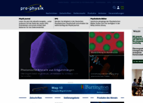 Pro-physik.de thumbnail