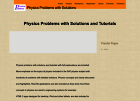 Problemsphysics.com thumbnail