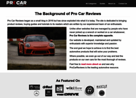 Procarreviews.com thumbnail