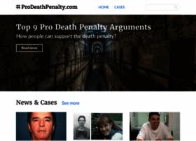 Prodeathpenalty.com thumbnail