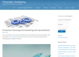 Production-scheduling.com thumbnail