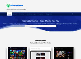 Productstheme.com thumbnail