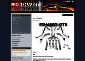 Proexhausttx.com thumbnail