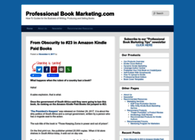 Professionalbookmarketing.com thumbnail