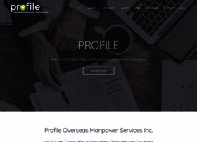 Profilemanpower.com thumbnail