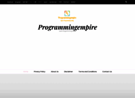 Programmingempire.com thumbnail