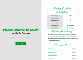 Programmingtute.com thumbnail