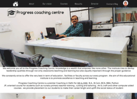 Progresscoachingcentre.in thumbnail Progresscoachingcentre.in thumbnail