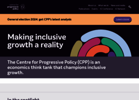 Progressive-policy.net thumbnail