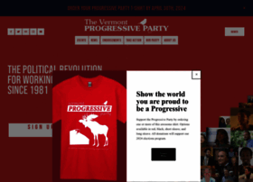 Progressiveparty.org thumbnail