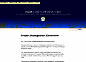 Project-management-knowhow.com thumbnail