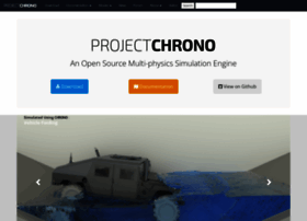 Projectchrono.org thumbnail