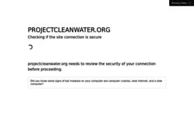 Projectcleanwater.org thumbnail