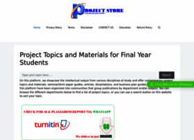 Projectstore.com.ng thumbnail Projectstore.com.ng thumbnail