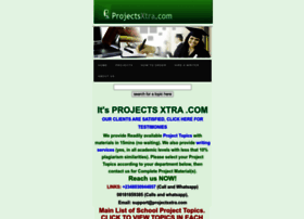 Projectsxtra.com thumbnail