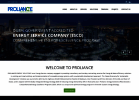 Prolianceenergyuae.com thumbnail