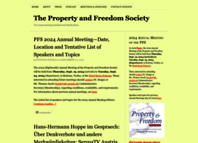 Propertyandfreedom.org thumbnail
