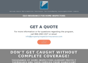 Propertyinspectorinsurance.com thumbnail