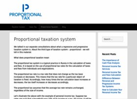Proportionaltax.com thumbnail