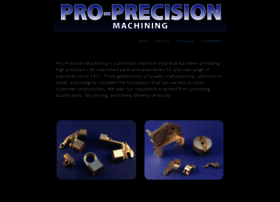 Proprecisionmachining.com thumbnail