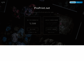 Proprint.net thumbnail