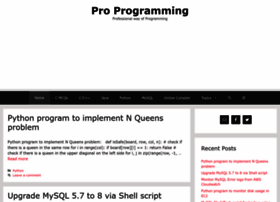 Proprogramming.org thumbnail