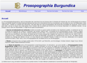 Prosopographia-burgundica.org thumbnail