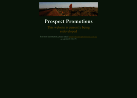 Prospectpromotions.com.au thumbnail