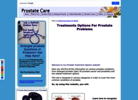 Prostate-treatment-options.com thumbnail