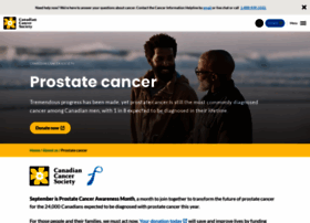 Prostatecancer.ca thumbnail