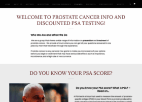 Prostatecancerhelp.info thumbnail