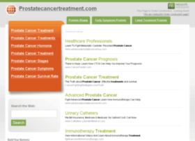 Prostatecancertreatment.com thumbnail