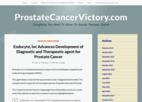 Prostatecancervictory.com thumbnail