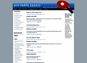 Protabletennis.net thumbnail Protabletennis.net thumbnail