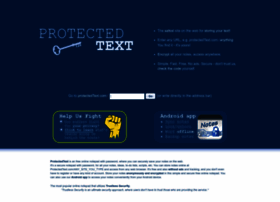 Protectedtext.com thumbnail