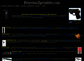 Protectionspecialities.com thumbnail