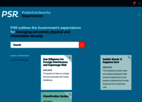 Protectivesecurity.govt.nz thumbnail