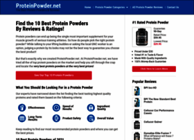 Proteinpowder.net thumbnail