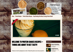 Proteinshakesrecipes.net thumbnail